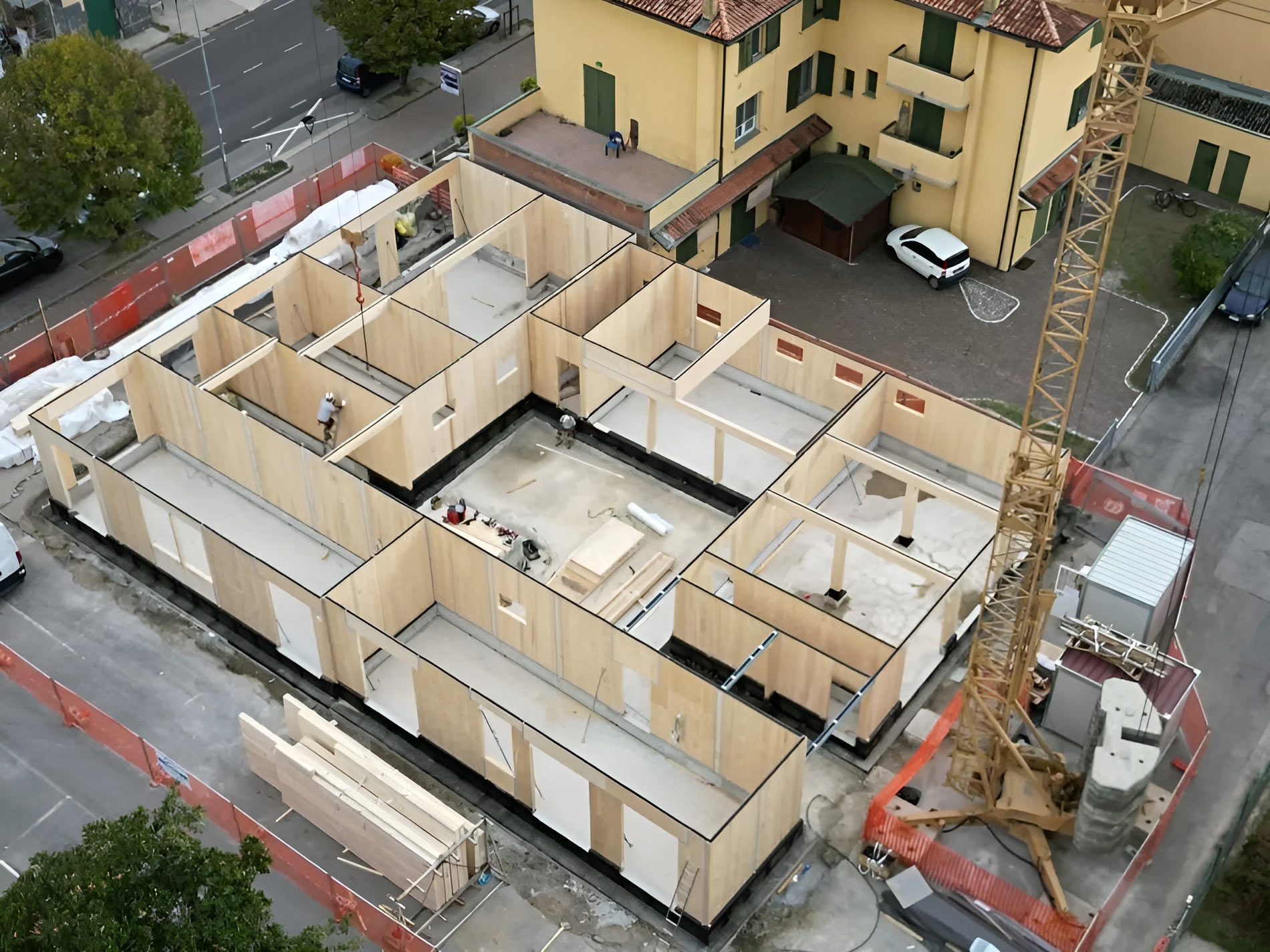 Mass timber offers a cleaner and noiseless construction procedure