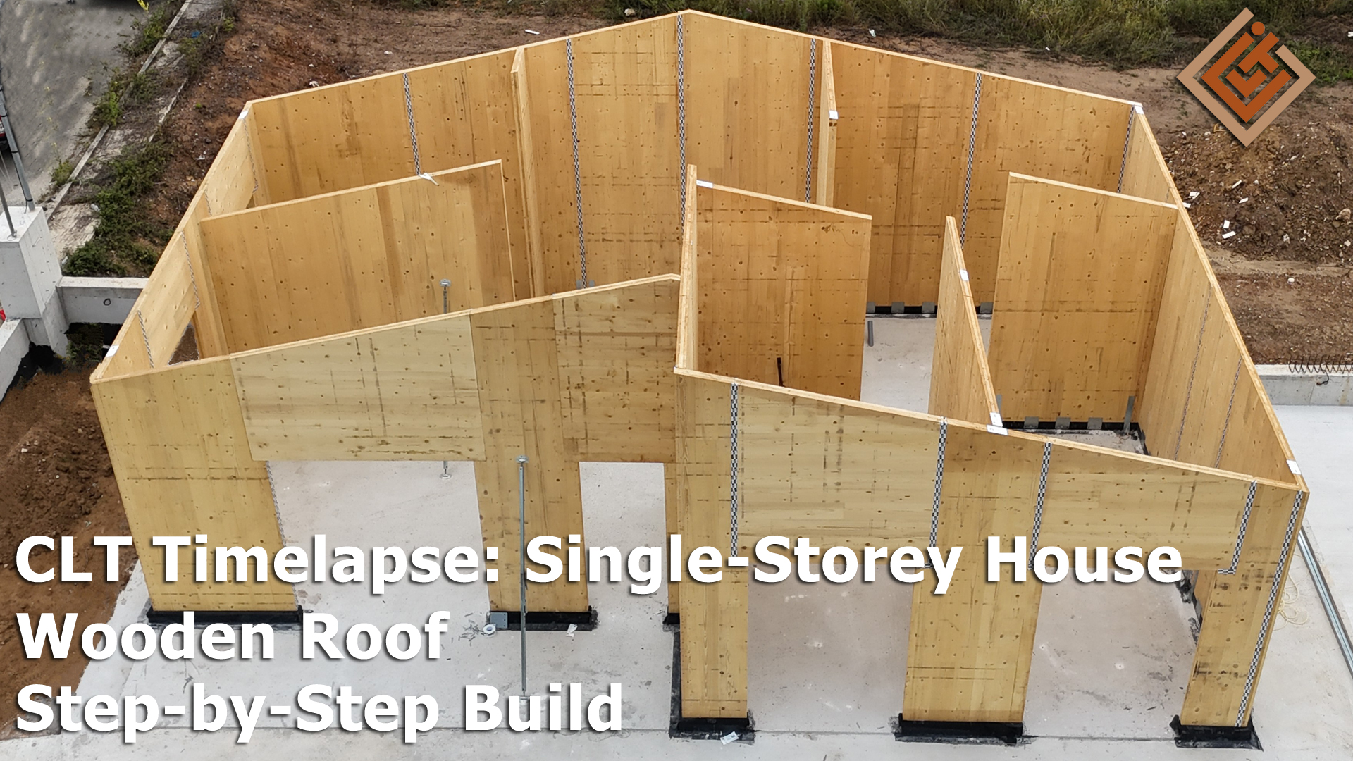 How a CLT House Is Built: From Foundation to Roof Tile - CLT House: From Foundation to Roof